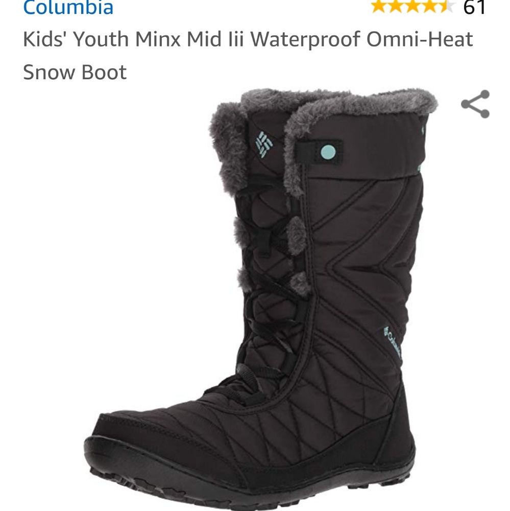 Girl's Columbia Snow Boots